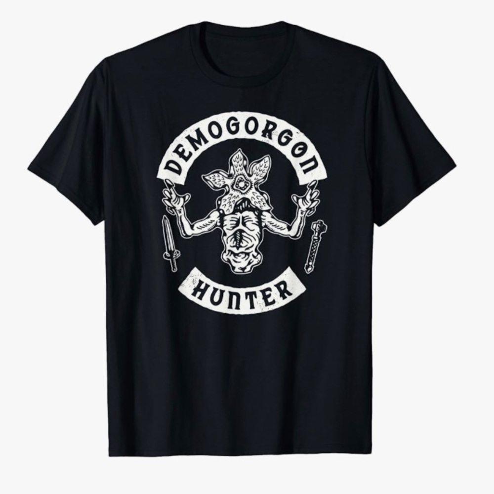 {NWT} Stranger Things 4 Demogorgon Hunter V2 T-Shirt XL